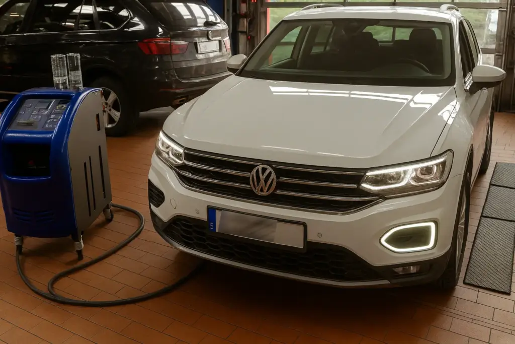 tiguan getriebeölspülung