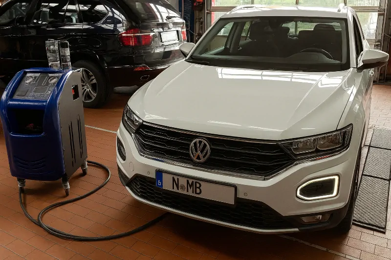 t roc getriebespülung